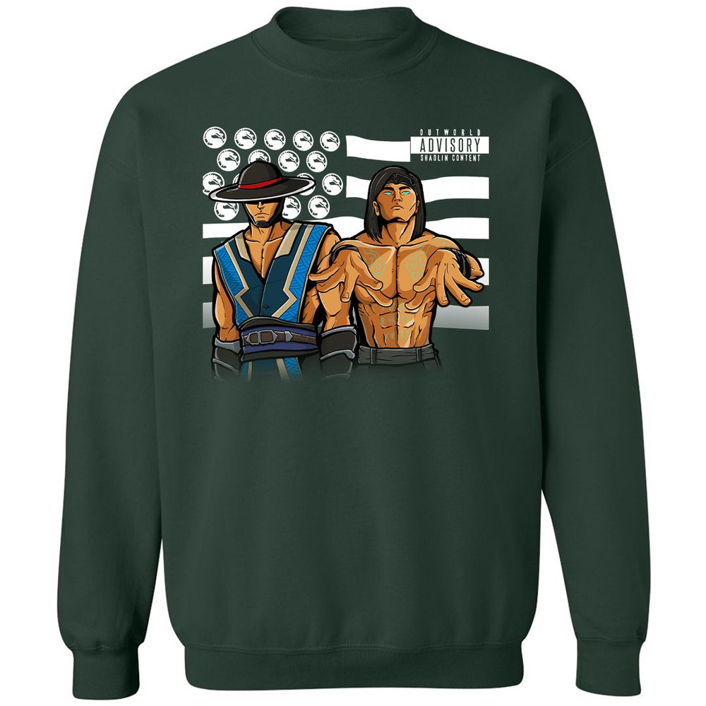 Classic Unisex Sweatshirt - ZHUMYD3D - Forest Green - 4