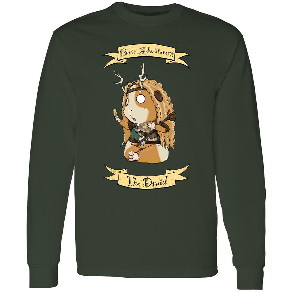 Long Sleeve T-Shirt - G4QG2K9D - Forest Green - 4