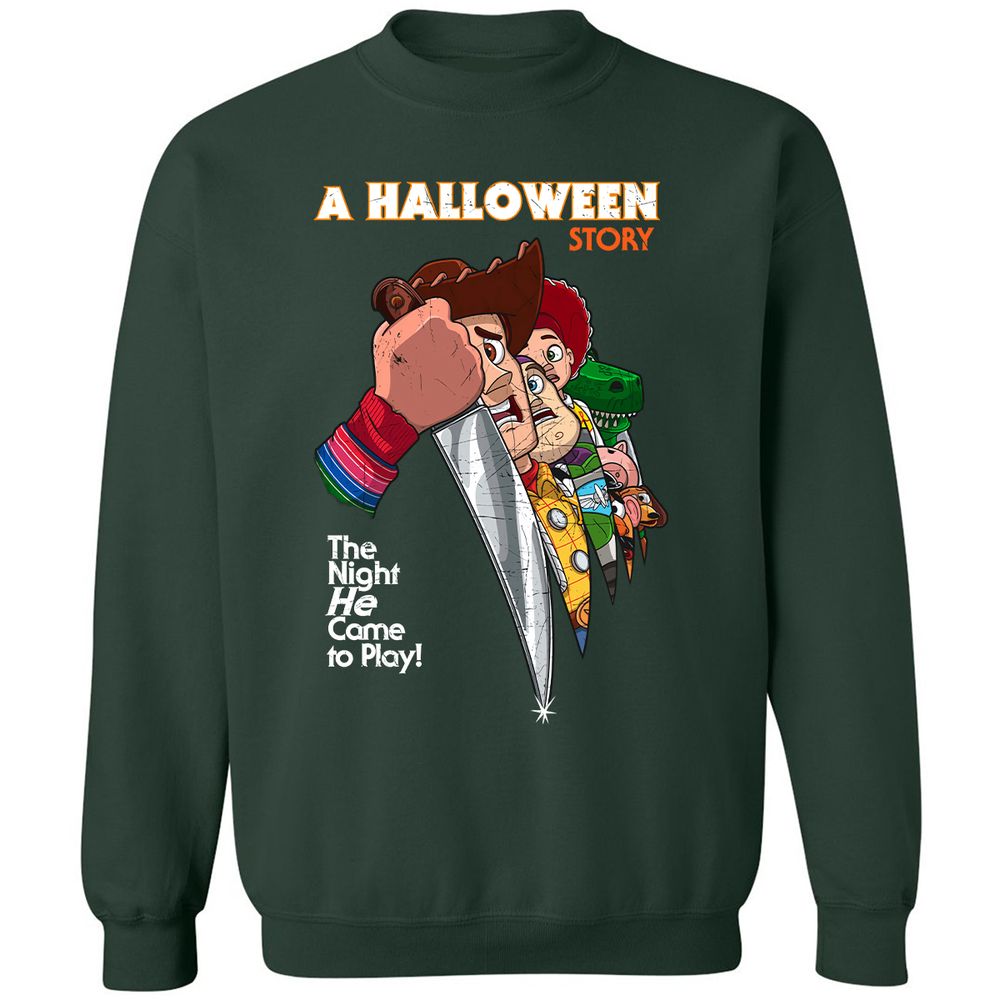 Classic Unisex Sweatshirt - C9TAM8GZ - Forest Green - 4