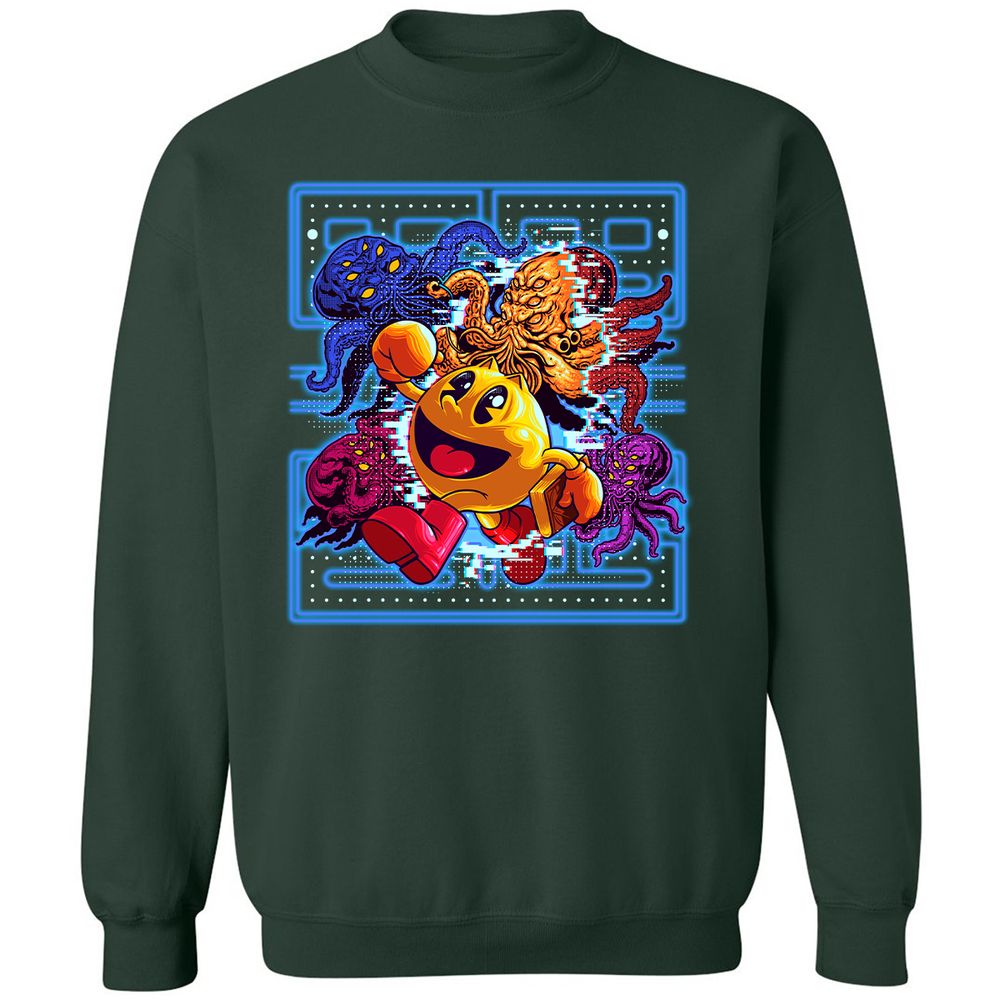 Classic Unisex Sweatshirt - BUJ2Q5DT - Forest Green - 4