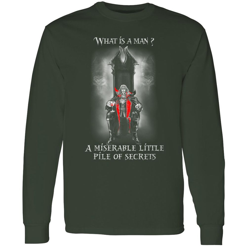 Long Sleeve T-Shirt - 41H9CD9K - Forest Green - 4