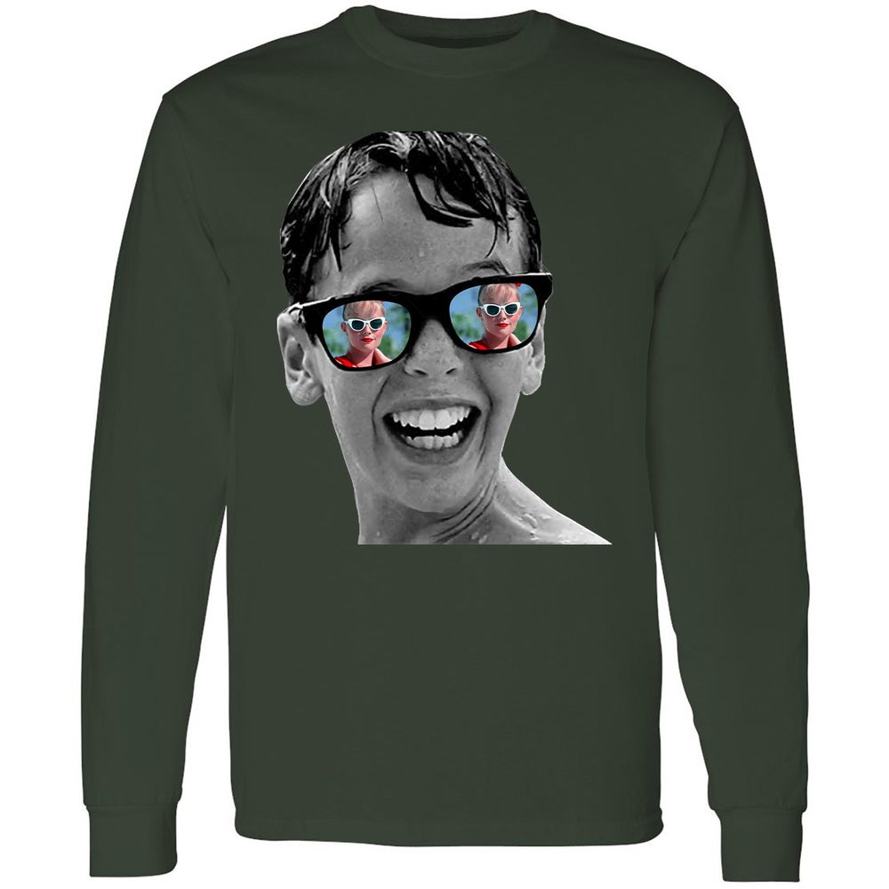Long Sleeve T-Shirt - 614VW941 - Forest Green - 4