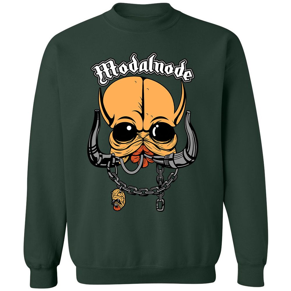 Classic Unisex Sweatshirt - M7L5A3GZ - Forest Green - 4