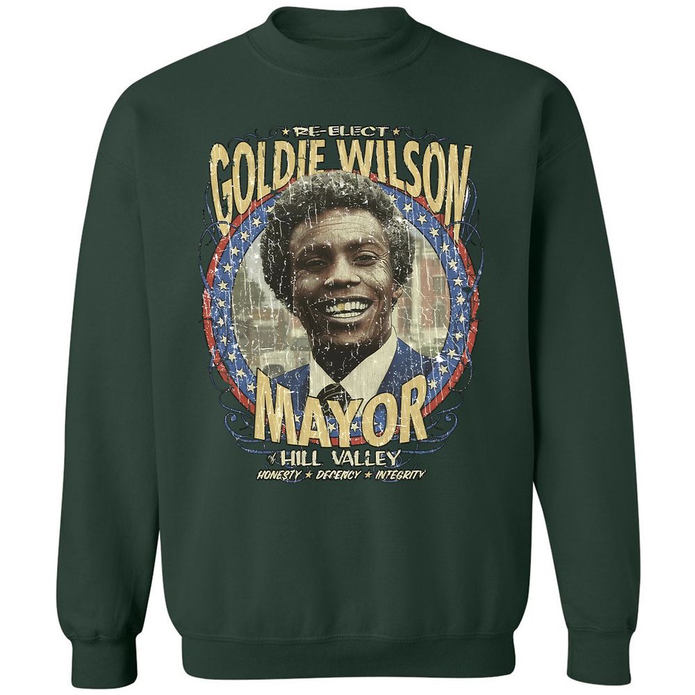 Re-Elect Mayor Goldie Wilson - Forest Green - 4