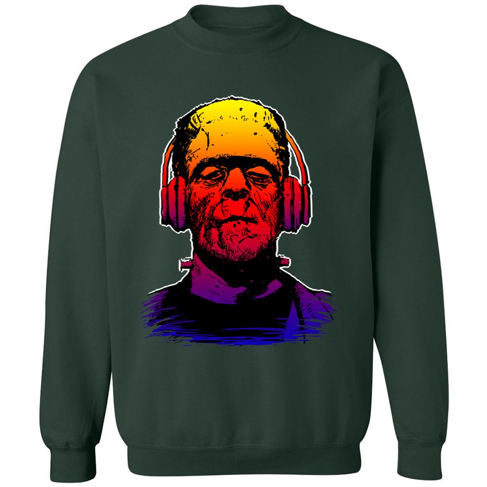 Classic Unisex Sweatshirt - BWVNCXKL - Forest Green - 4