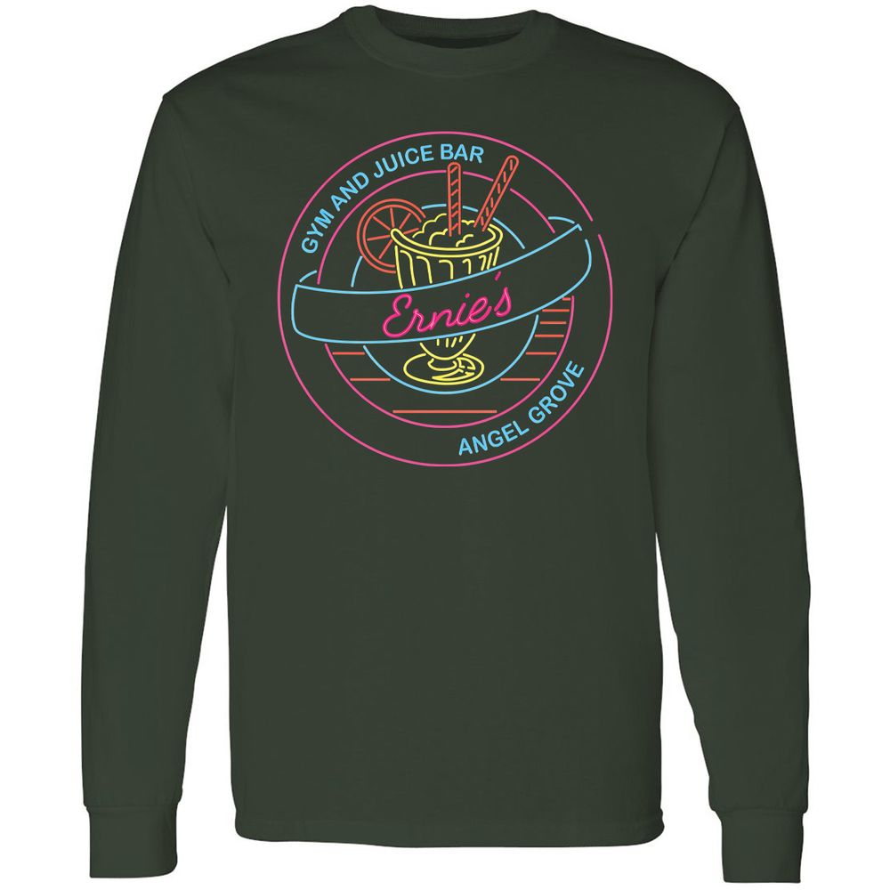 Long Sleeve T-Shirt - 2ZWK3TJE - Forest Green - 4