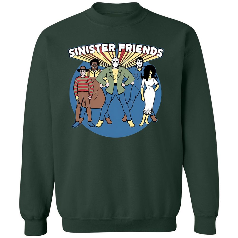 Classic Unisex Sweatshirt - NMF8Z5UX - Forest Green - 4