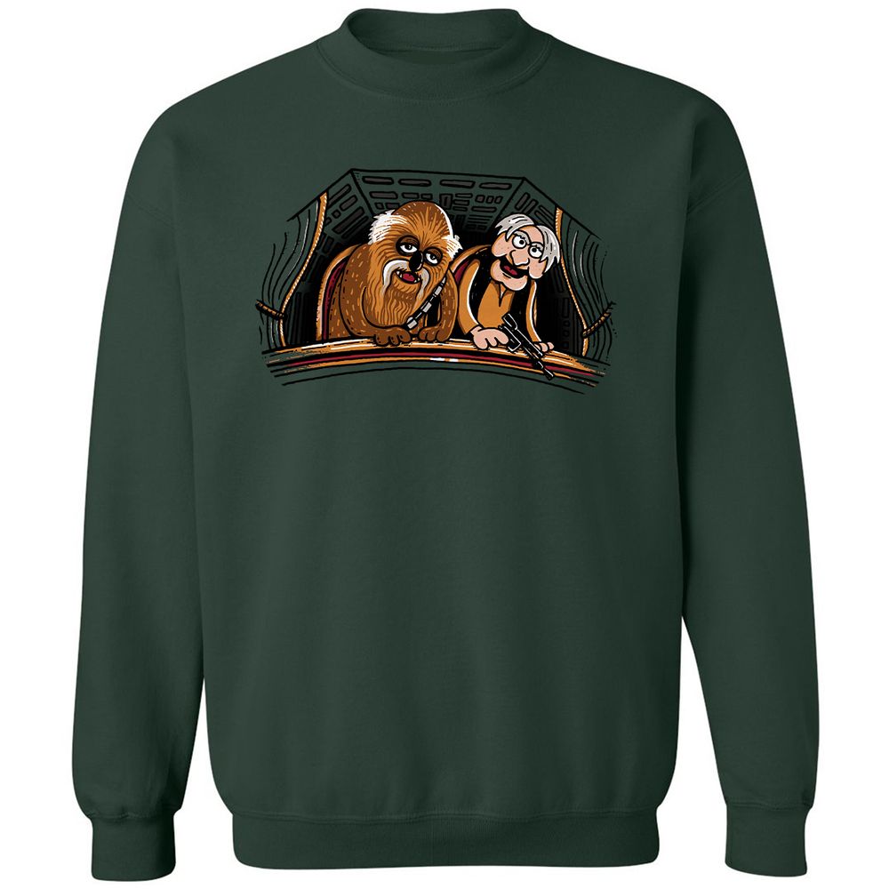Classic Unisex Sweatshirt - HV9BDZWC - Forest Green - 4
