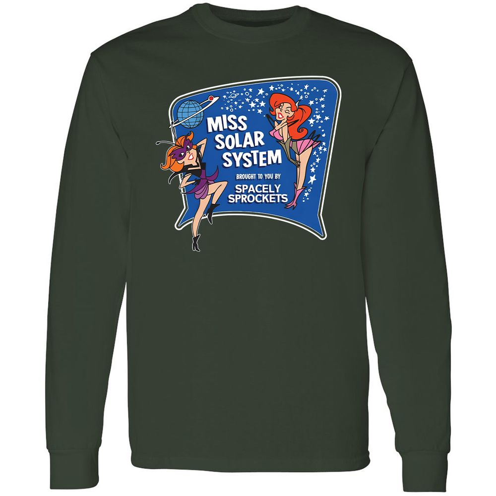 Long Sleeve T-Shirt - 6UG94M9P - Forest Green - 4