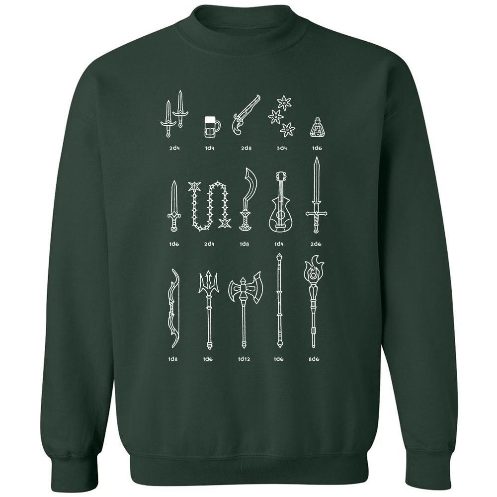 Classic Unisex Sweatshirt - Y4A9NFN4 - Forest Green - 4