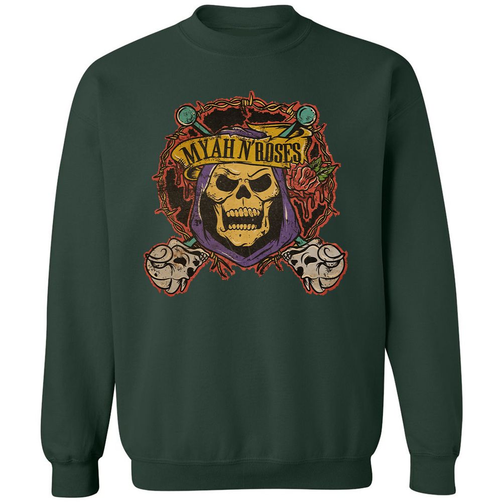 Classic Unisex Sweatshirt - BU78JJSU - Forest Green - 4