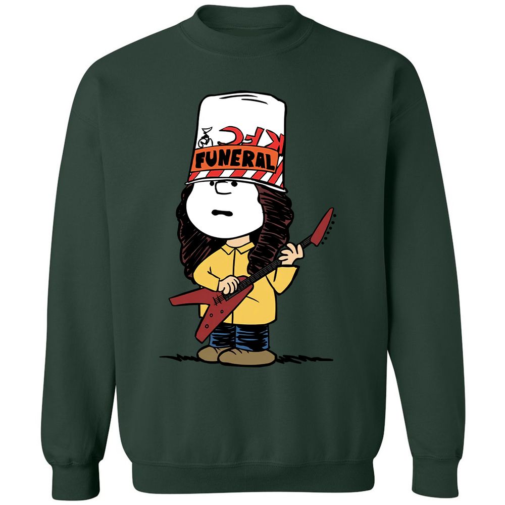 Classic Unisex Sweatshirt - JVL832K9 - Forest Green - 4