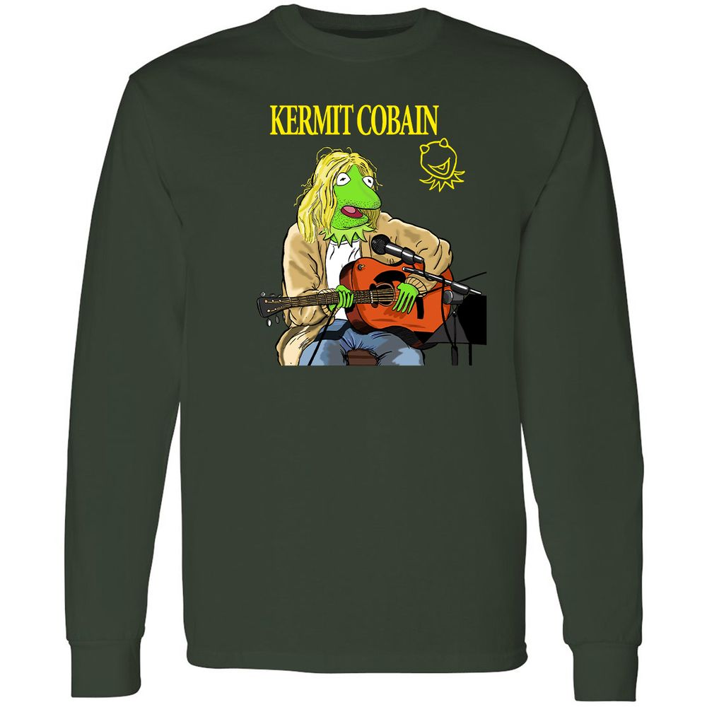 Long Sleeve T-Shirt - LCET3LKQ - Forest Green - 4