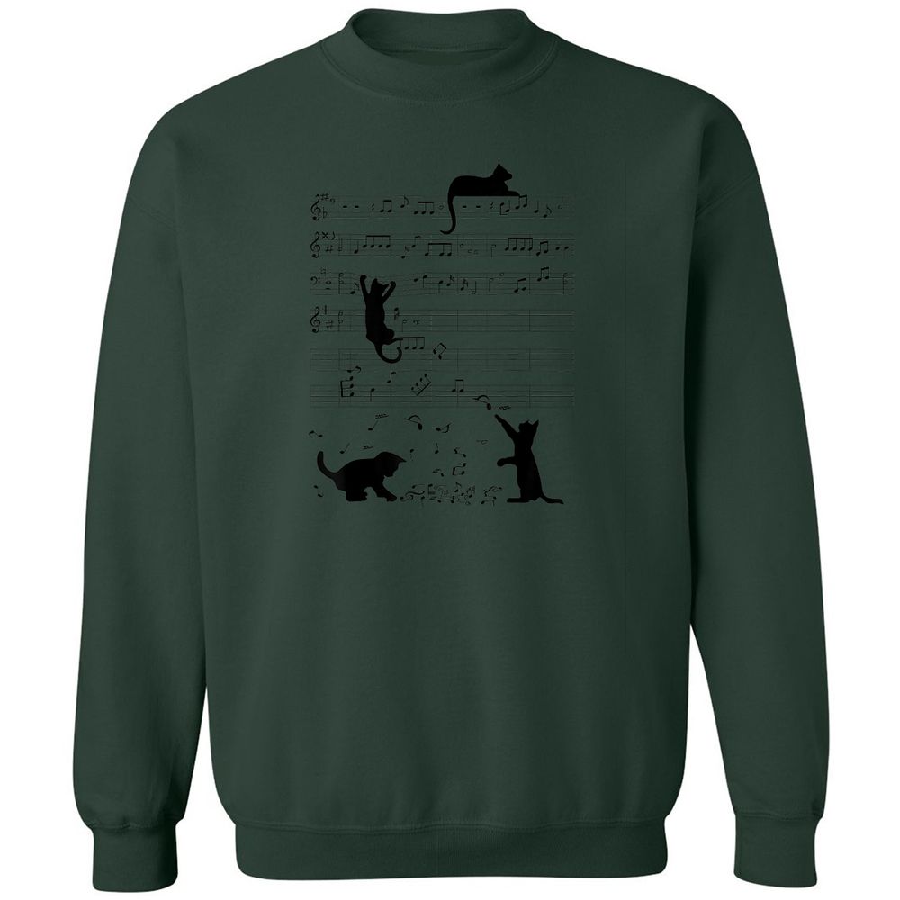 Classic Unisex Sweatshirt - JHWVSRTT - Forest Green - 4