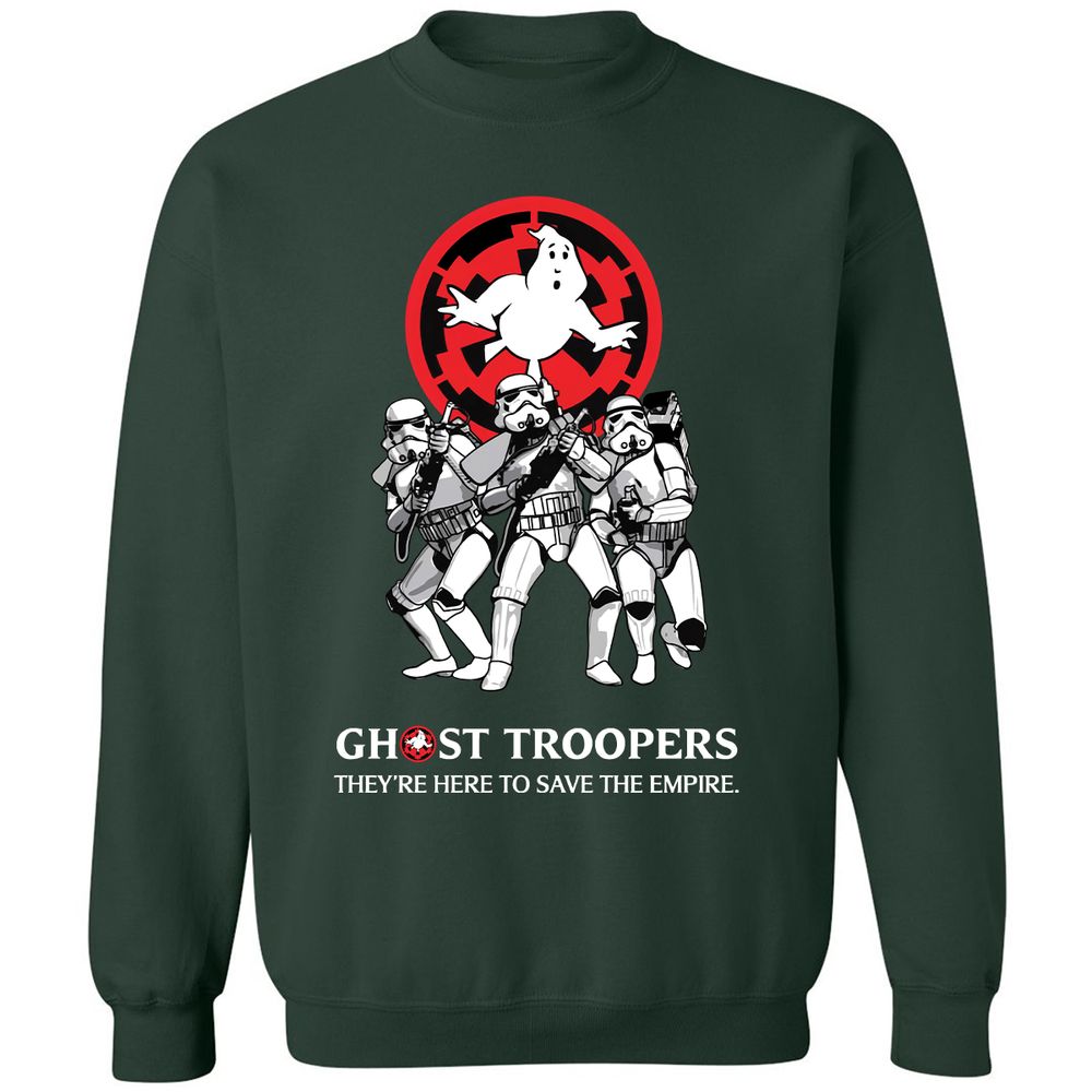 Classic Unisex Sweatshirt - EAMNX3Z8 - Forest Green - 4