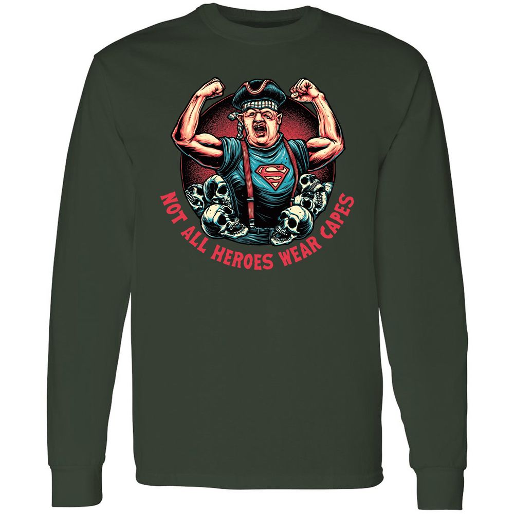 Long Sleeve T-Shirt - KZ3FJTHL - Forest Green - 4