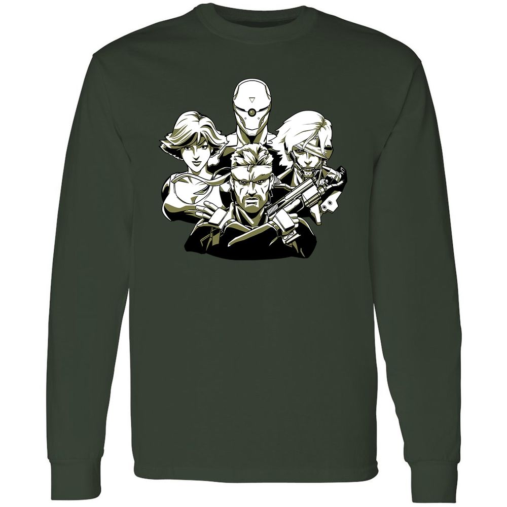Long Sleeve T-Shirt - GJ8EC445 - Forest Green - 4