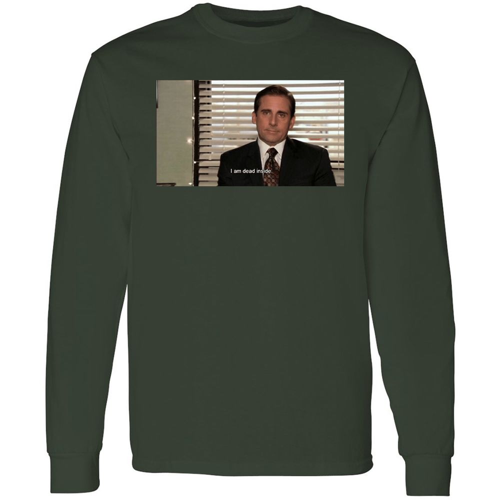 Long Sleeve T-Shirt - ZU1BB8JE - Forest Green - 4