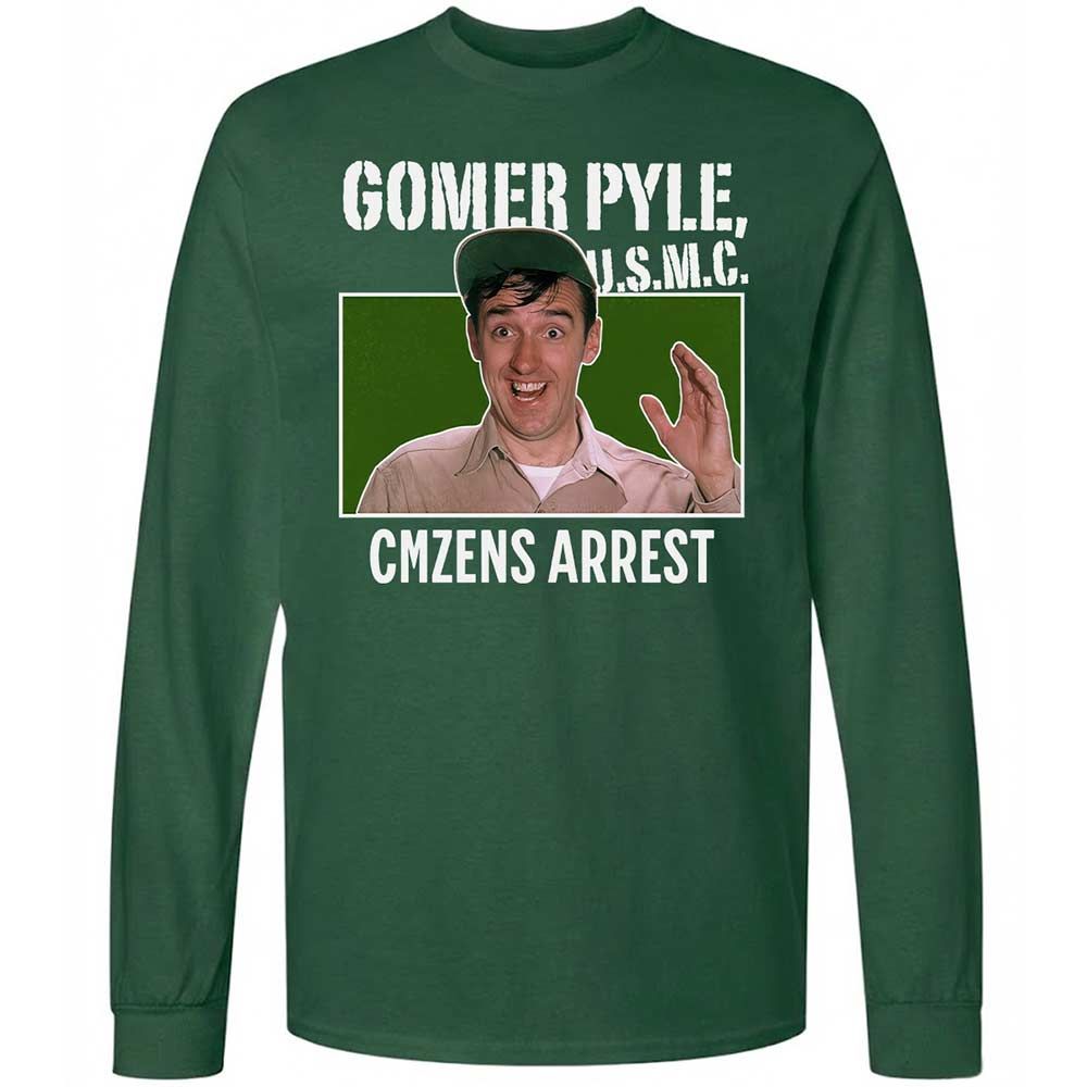 Long Sleeve T-Shirt - W5WTFAK1 - Forest Green - 4