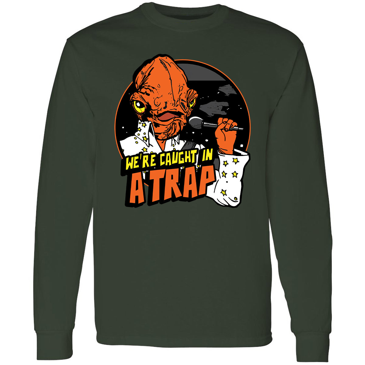 Long Sleeve T-Shirt - 947HM86X - Forest Green - 4