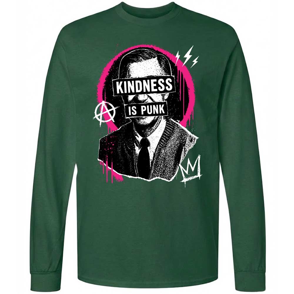 Kindness is Punk - Forest Green - 4