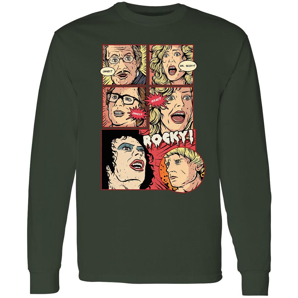 Long Sleeve T-Shirt - 3WSV7G8C - Forest Green - 4