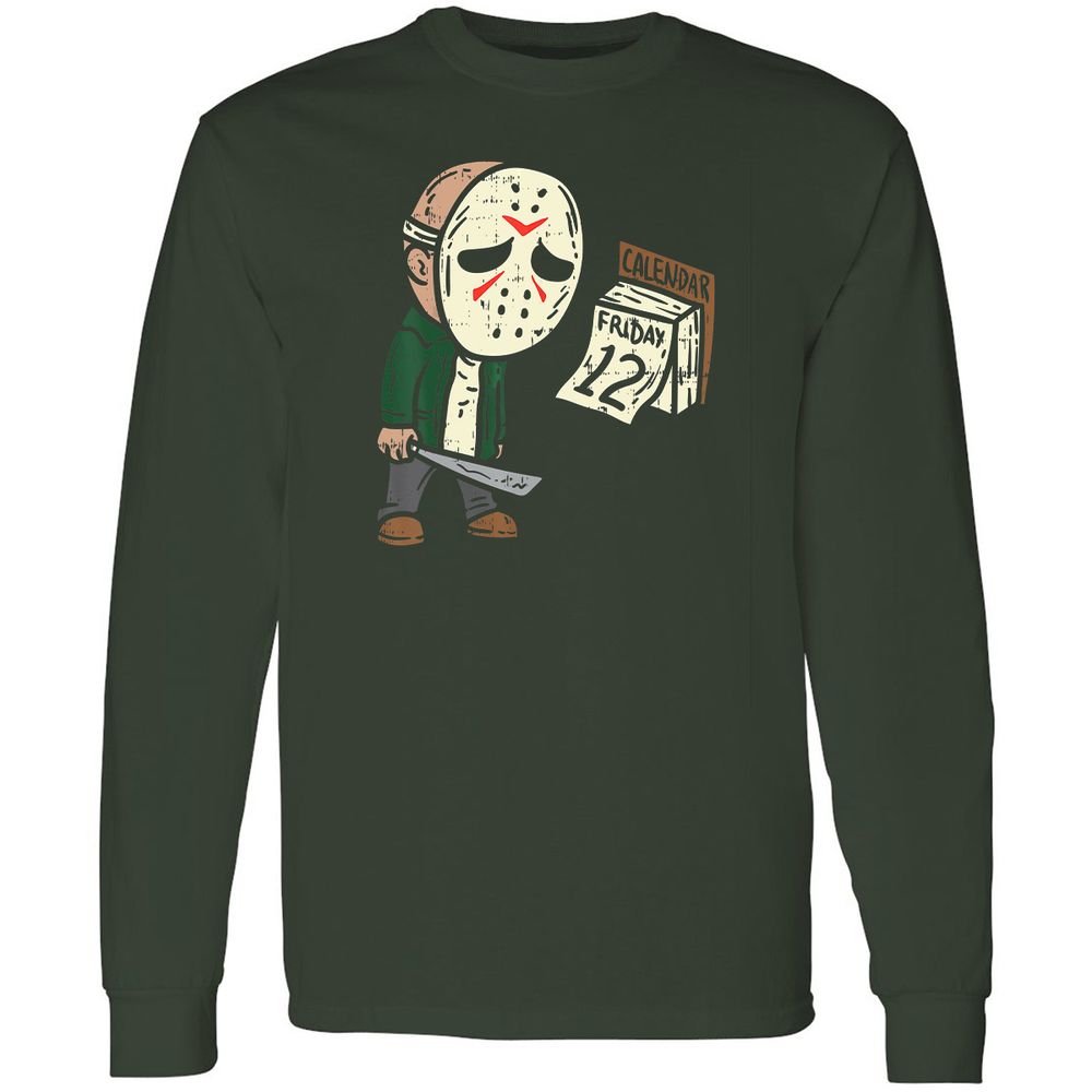 Long Sleeve T-Shirt - 5RW2954P - Forest Green - 4