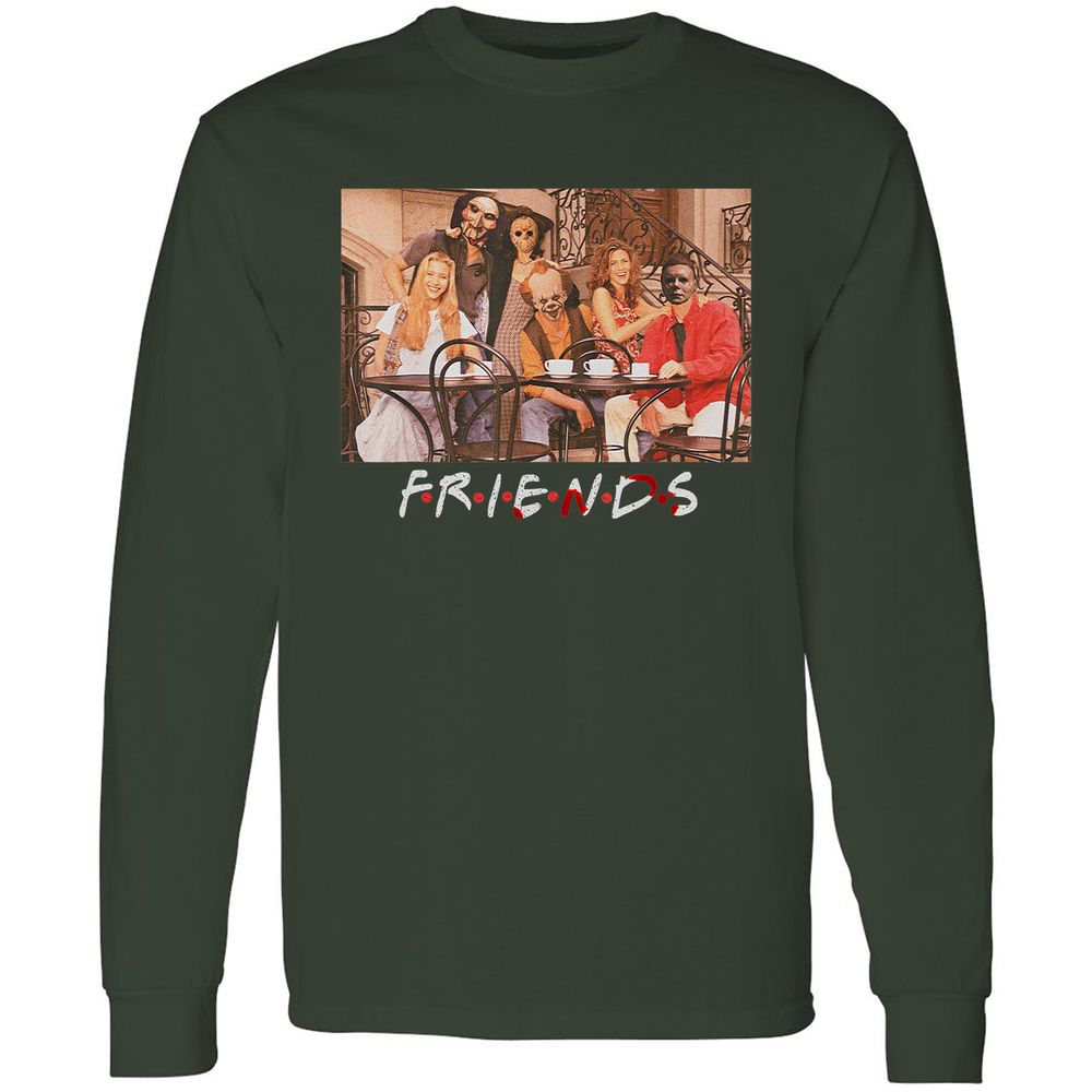 Long Sleeve T-Shirt - KJJZP7JW - Forest Green - 4