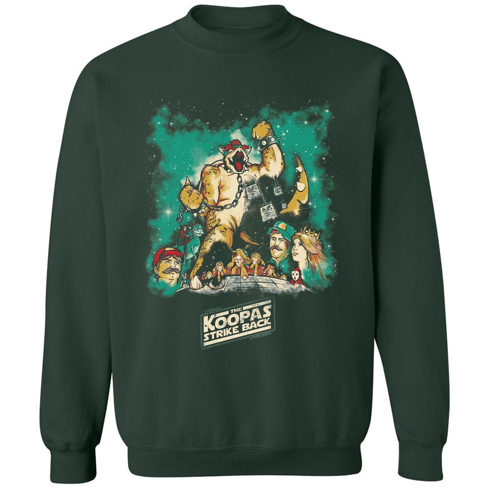 Classic Unisex Sweatshirt - 7Y5SV7KB - Forest Green - 4