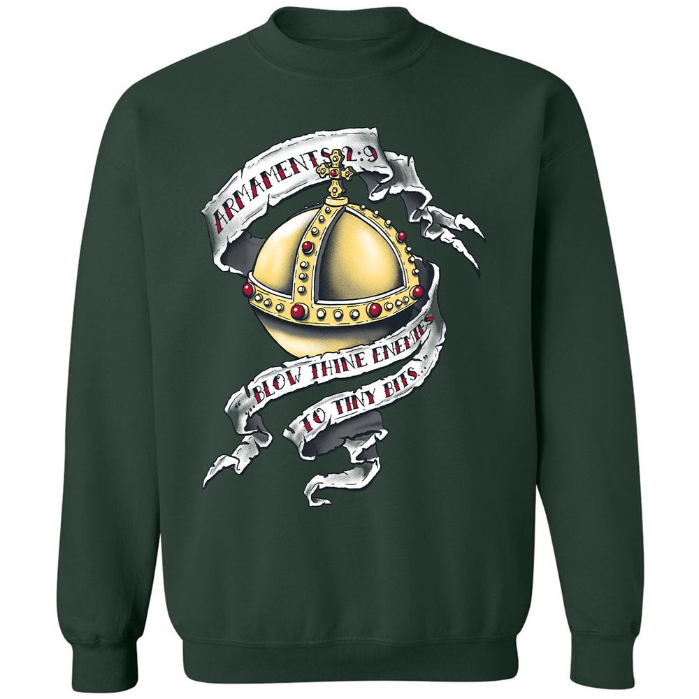Classic Unisex Sweatshirt - EJJYMRFK - Forest Green - 4