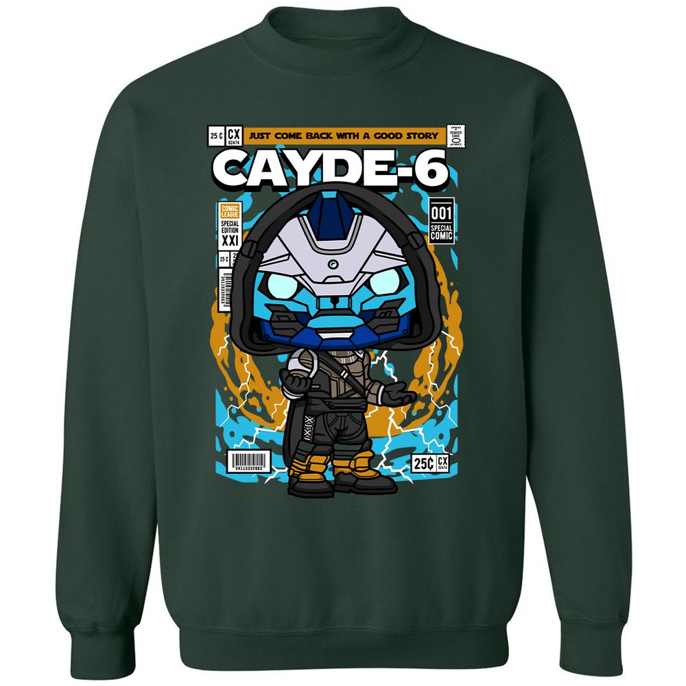 Classic Unisex Sweatshirt - BCQH9J48 - Forest Green - 4