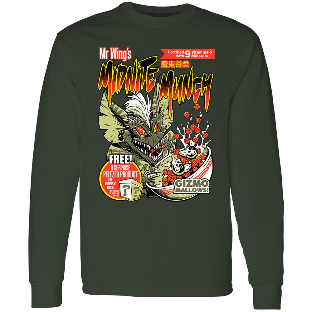 Long Sleeve T-Shirt - XCJNU71G - Forest Green - 4