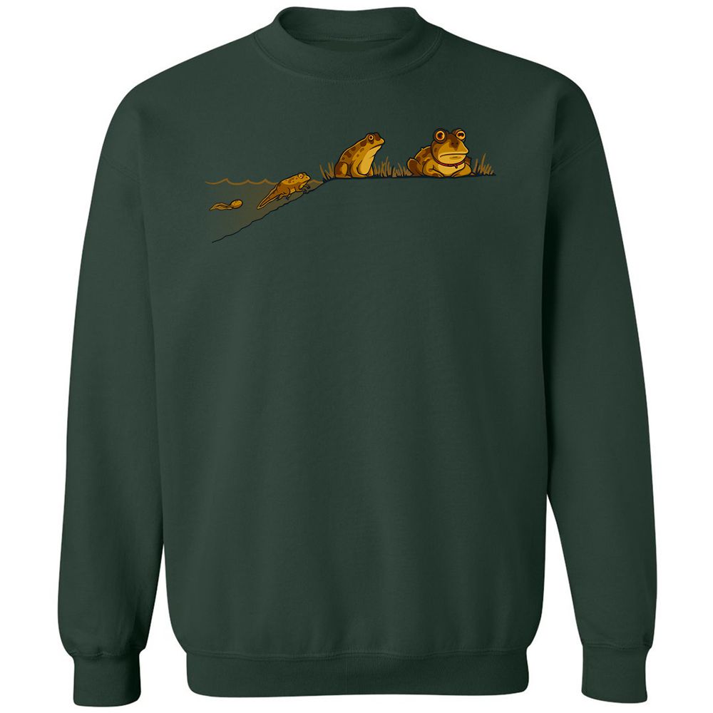 Classic Unisex Sweatshirt - GJ64NM5Y - Forest Green - 4