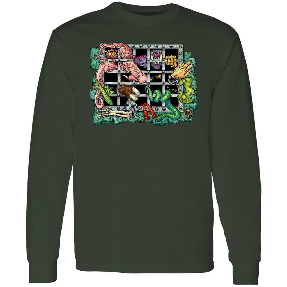 Long Sleeve T-Shirt - TZU3HDDE - Forest Green - 4