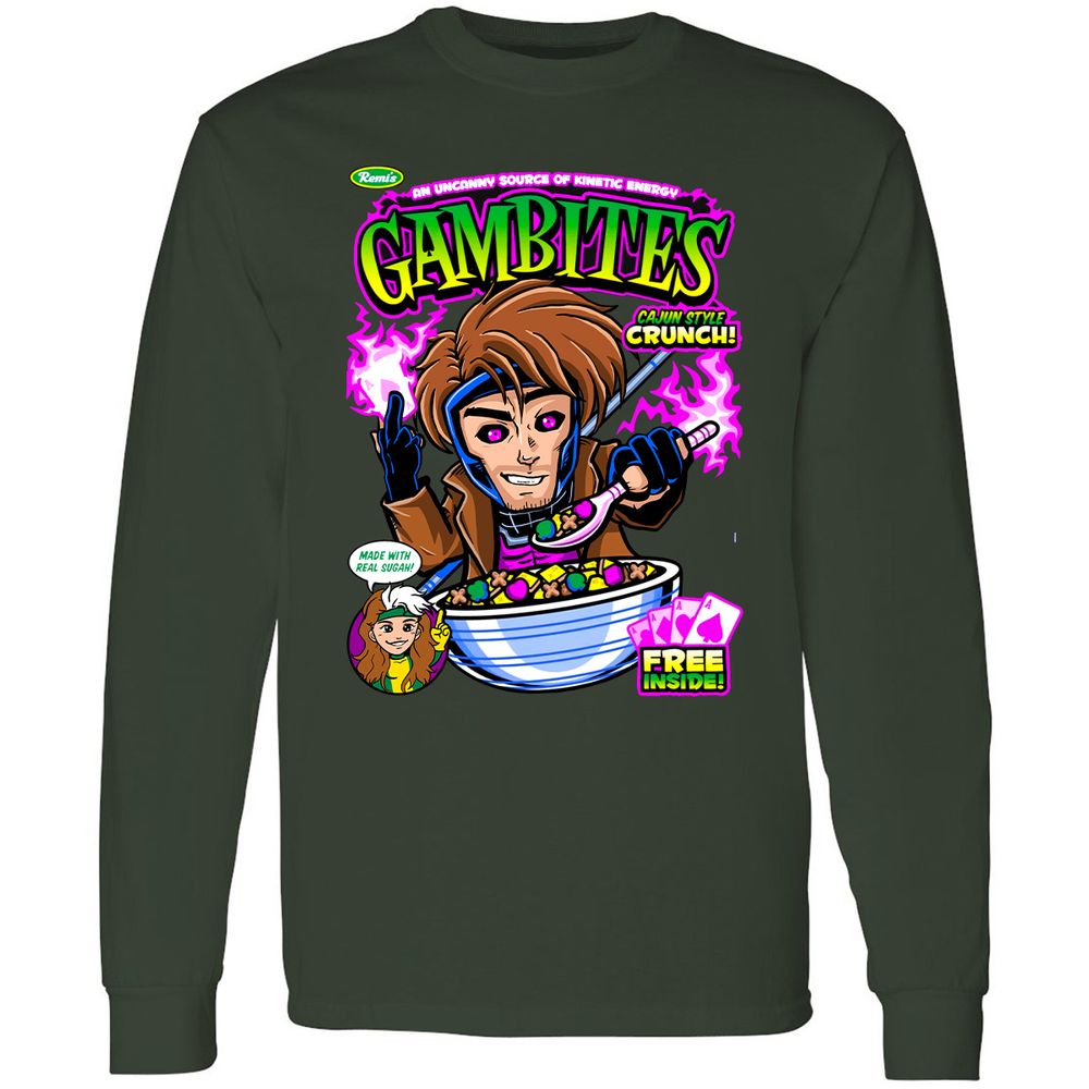 Long Sleeve T-Shirt - DSWTGZ9P - Forest Green - 4