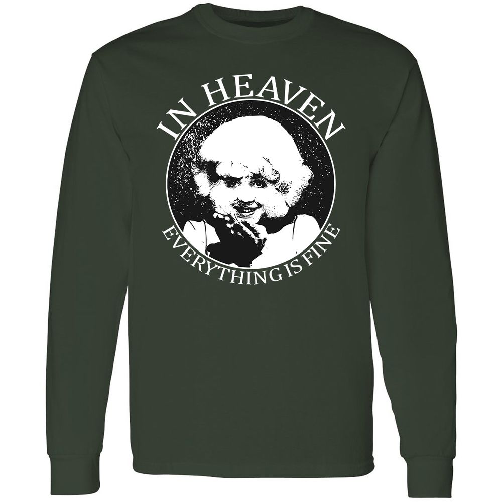 Long Sleeve T-Shirt - ESL6C6US - Forest Green - 4