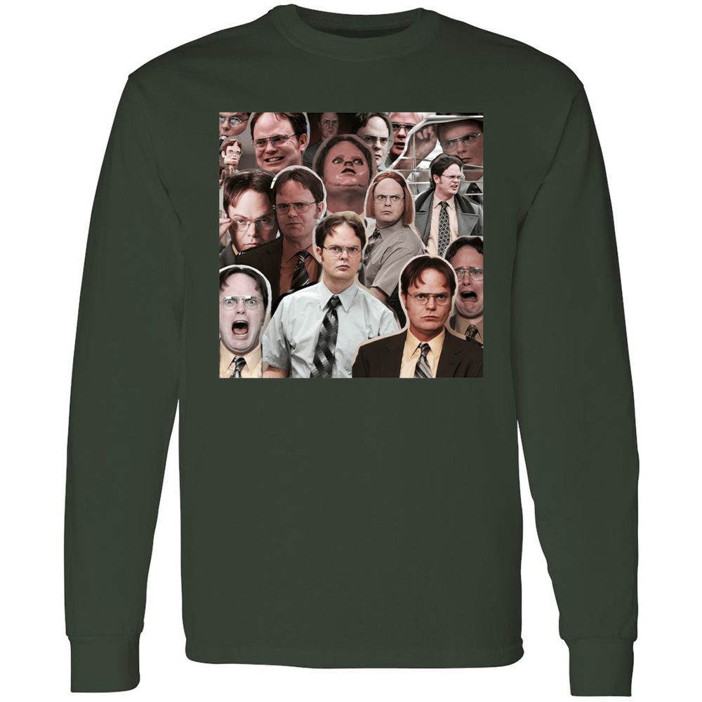 Long Sleeve T-Shirt - 4UK55AZ3 - Forest Green - 4