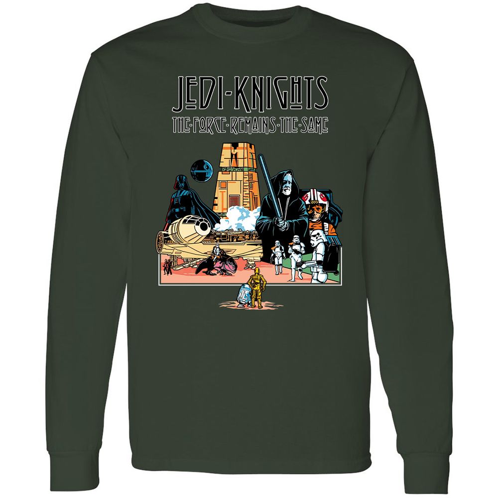 Long Sleeve T-Shirt - GGMKBWU7 - Forest Green - 4