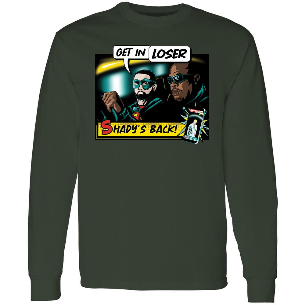 Long Sleeve T-Shirt - KWT3X2Q9 - Forest Green - 4