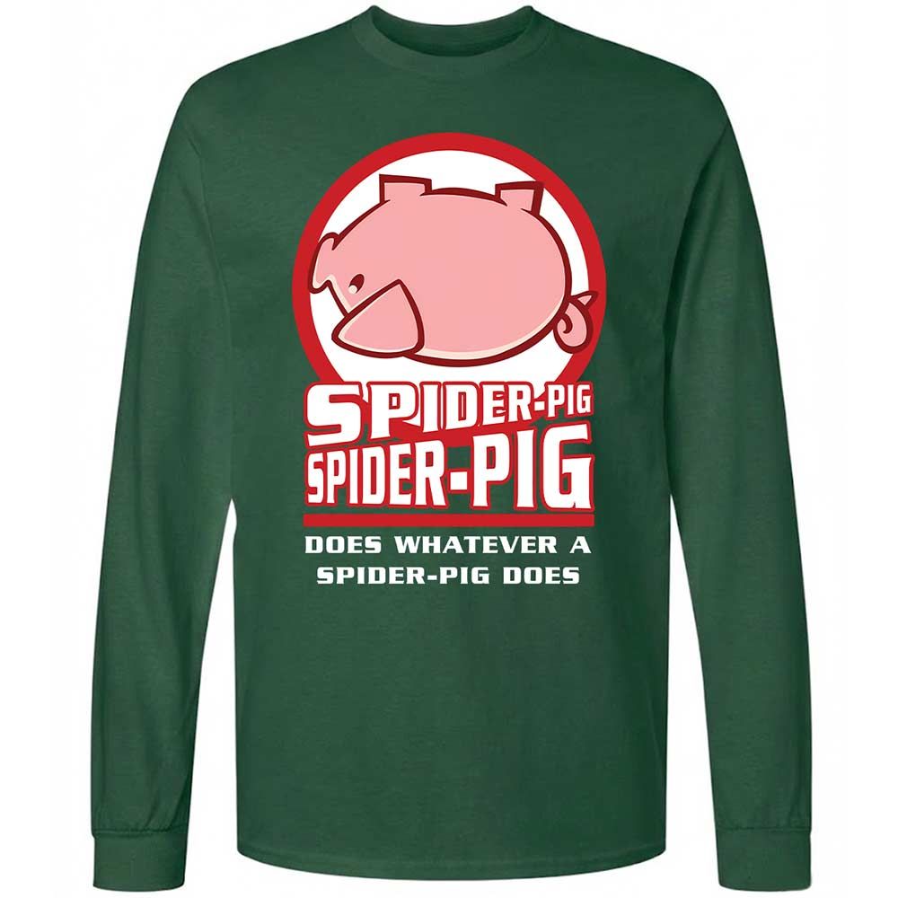 Spider-Pig, Spider-Pig - Forest Green - 4
