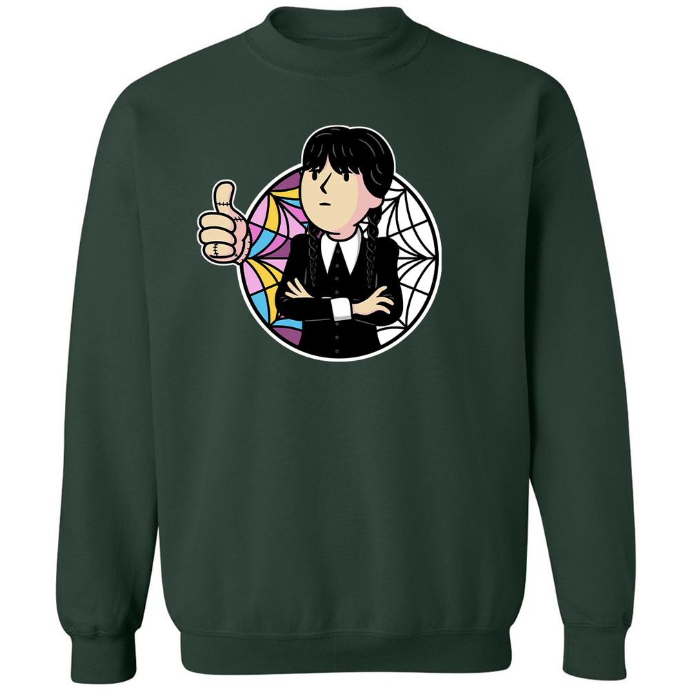 Classic Unisex Sweatshirt - QNNGE6ZD - Forest Green - 4