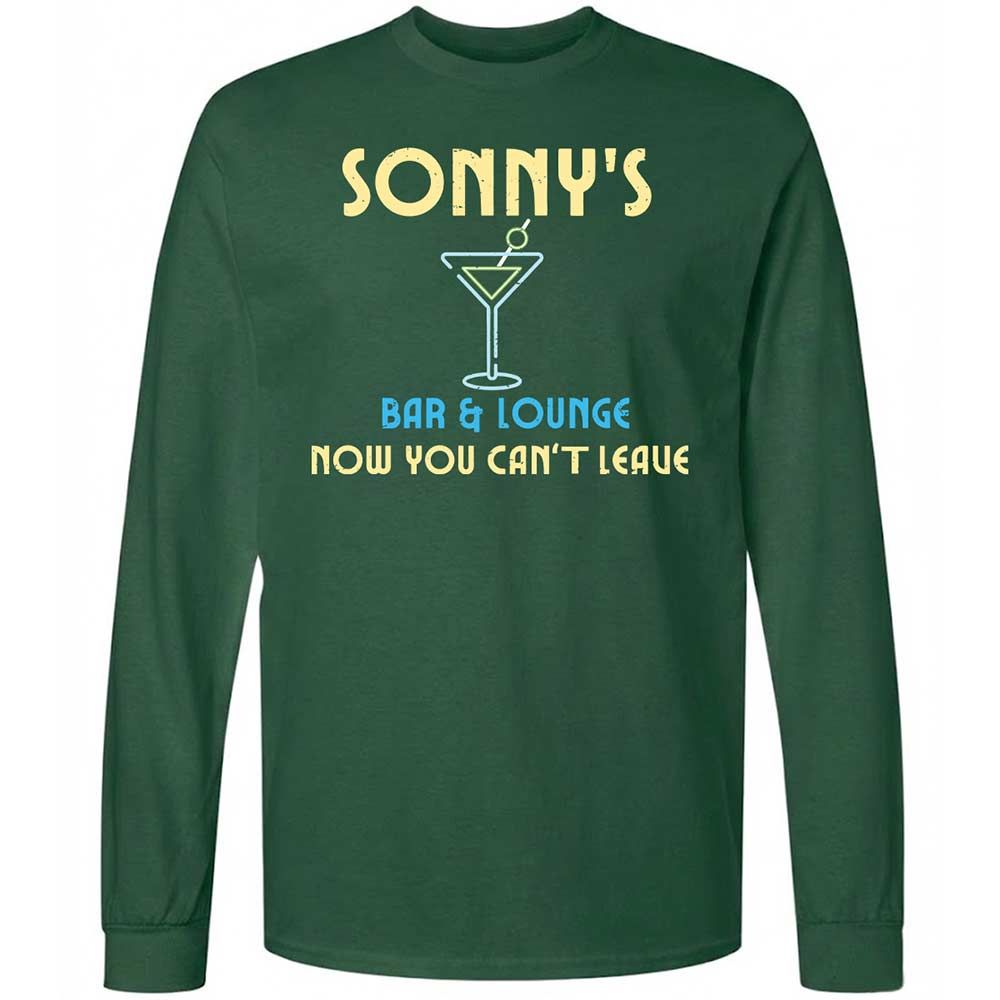 Long Sleeve T-Shirt - 172BG6ZA - Forest Green - 4