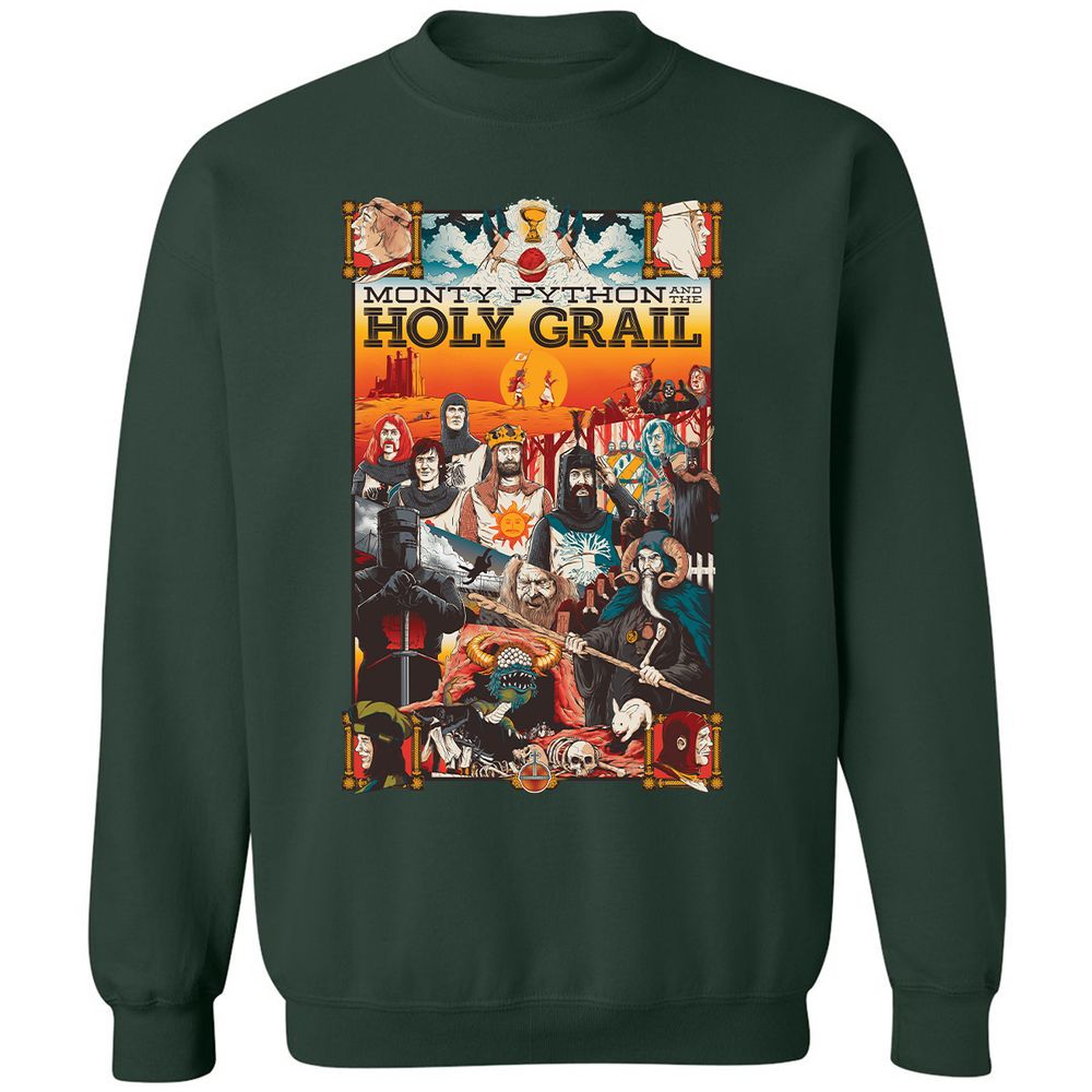 Classic Unisex Sweatshirt - 7SZGJTPW - Forest Green - 4