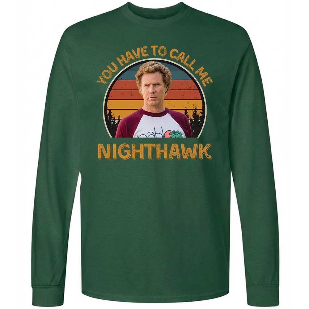 Long Sleeve T-Shirt - VK5CLMLH - Forest Green - 4