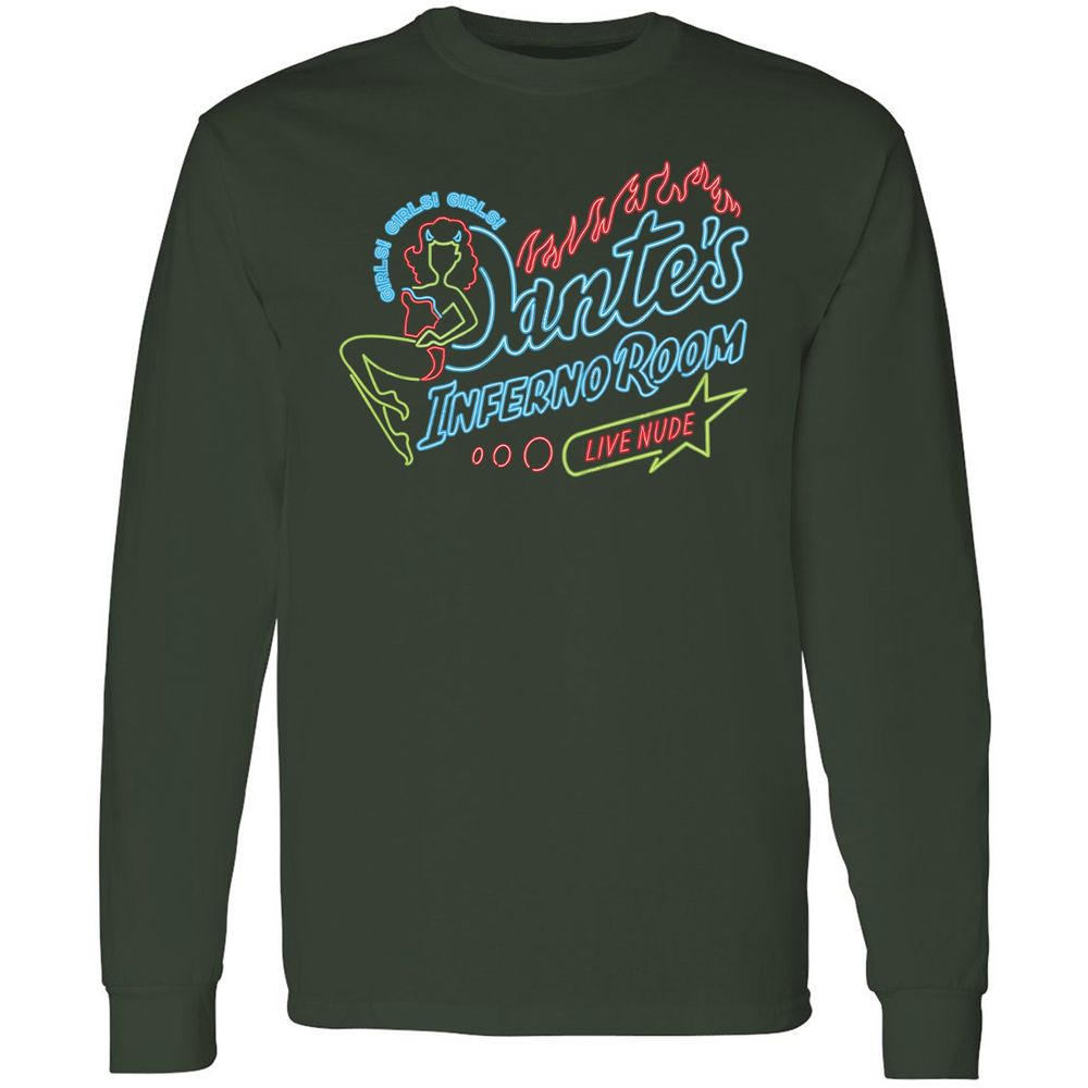 Long Sleeve T-Shirt - 535XTYN3 - Forest Green - 4
