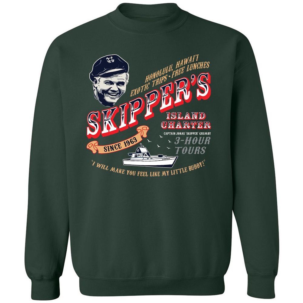Skipper's Island Charter - Forest Green - 4