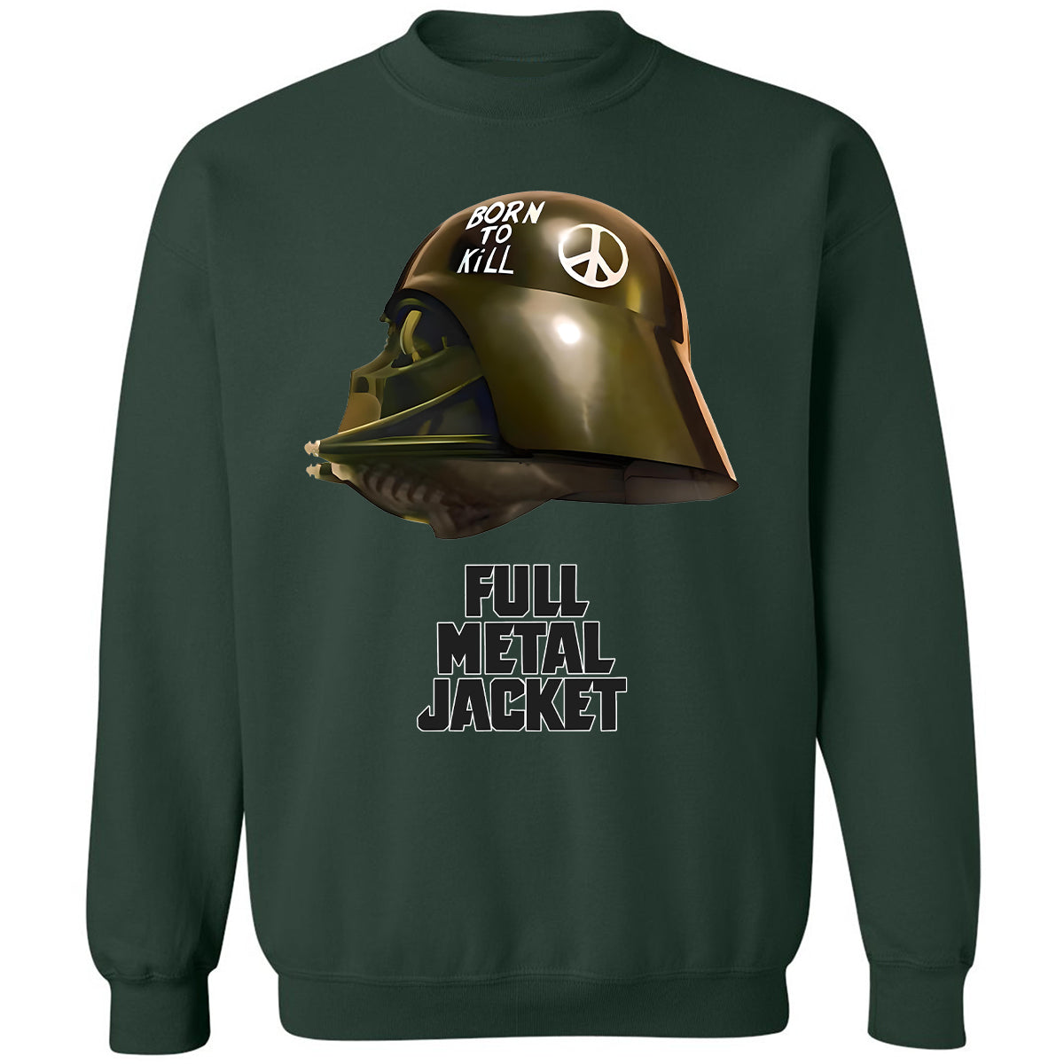 Classic Unisex Sweatshirt - W1TDEKFE - Forest Green - 4