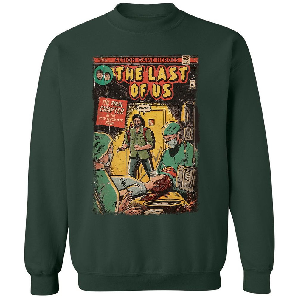 Classic Unisex Sweatshirt - 33FWNLB6 - Forest Green - 4