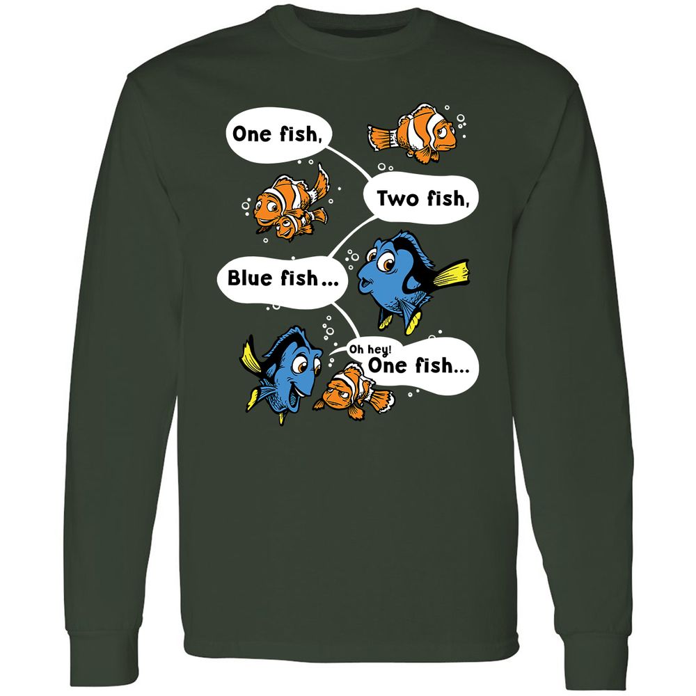 Long Sleeve T-Shirt - APFYGVFB - Forest Green - 4