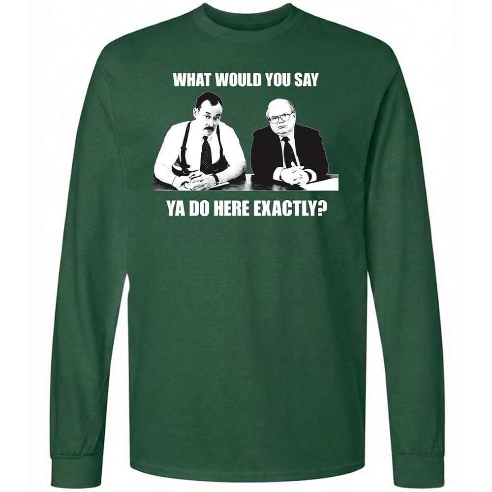 Long Sleeve T-Shirt - RLVL3X9J - Forest Green - 4